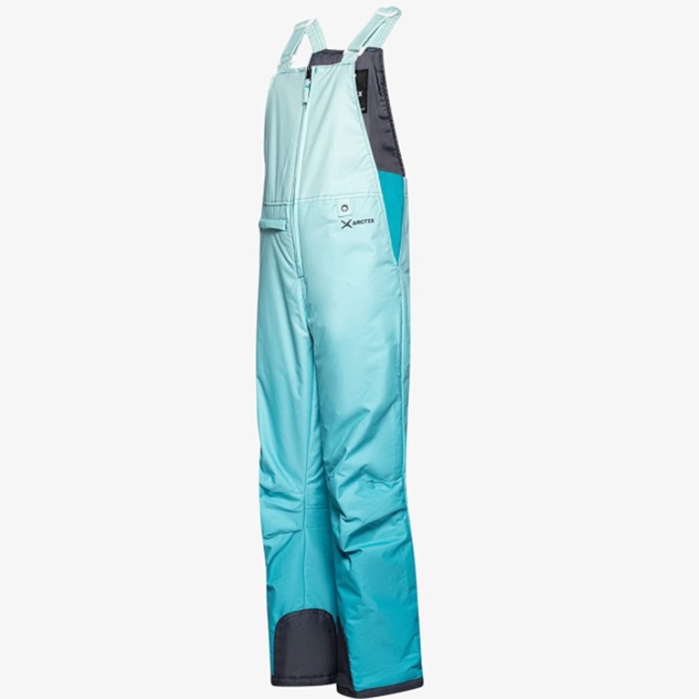 NWT Anorak Puffer Coat ocean ombré turquoise blue white JUSTICE teen XL - Picture 9 of 16